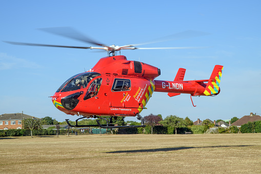 London HEMS (Helicopter Emergency Medical Service) is an air ambulance service charity that responds to seriously ill or injured casualties in and around London