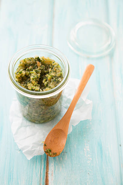 istock Parsley pesto sauce 164900424