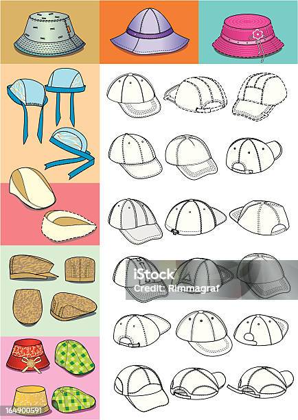 帽子 - イラストレーションのベクターアート素材や画像を多数ご用意 - イラストレーション, カラー画像, サンバイザー