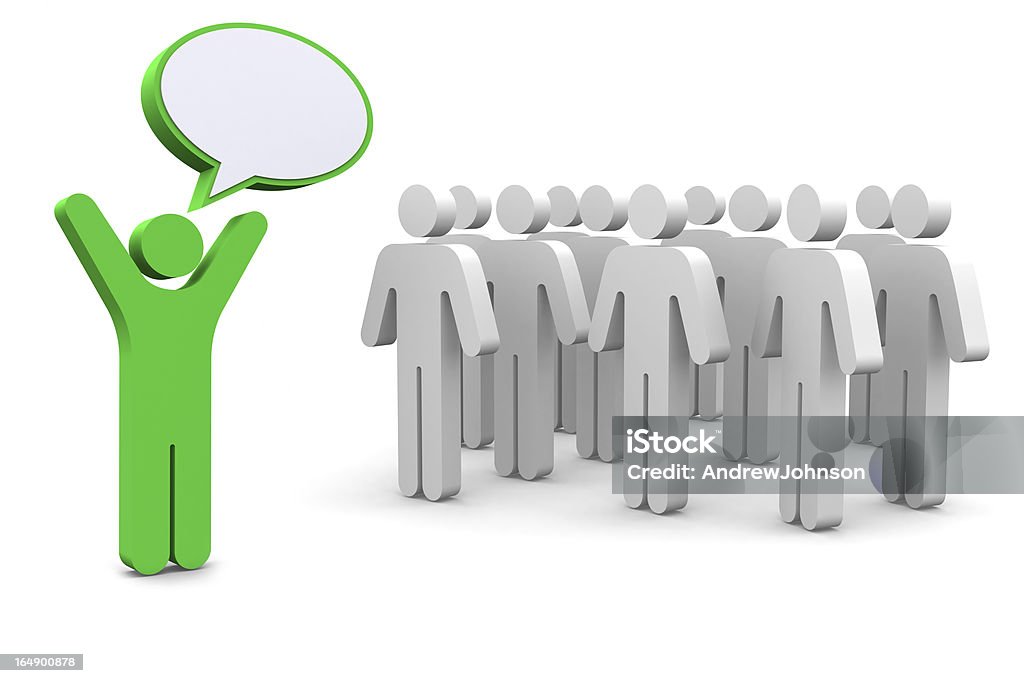 Social Network People Social Network People Concept. Crowd of People Stock Photo