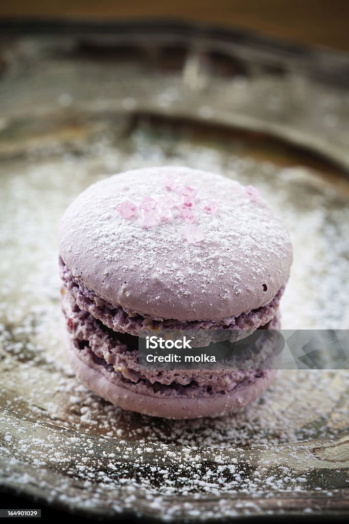 Francuski macaroons - Zbiór zdjęć royalty-free (Brązowy)