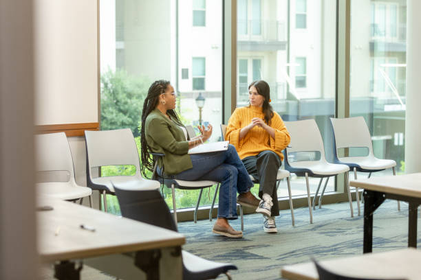 istock Patient listens to counselor's advice 1649071894