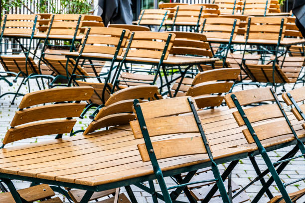 istock table and chairs at a typical bavarian beergarden 1649083223