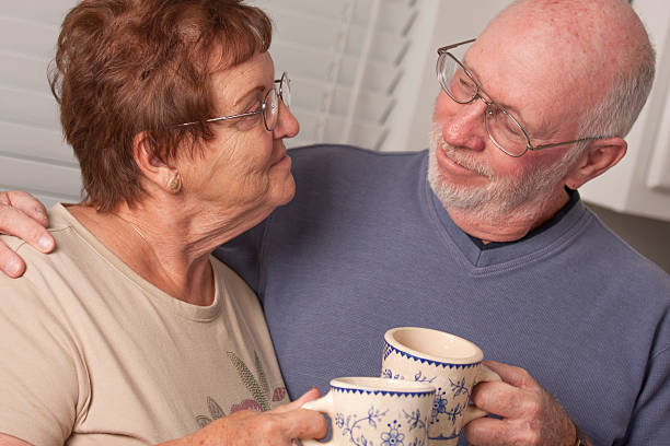 istock Happy Senior Couple Portrait 164908835