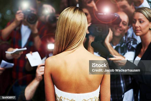 Everyone Wants A Piece Of Her Celebrity Lifestyle Stock Photo - Download Image Now