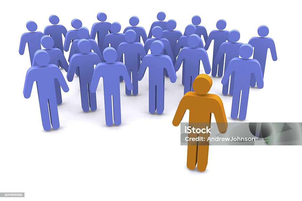 Stand Out From The Crowd http://www.ajohnson.com/istock/objects.jpg Adult Stock Photo