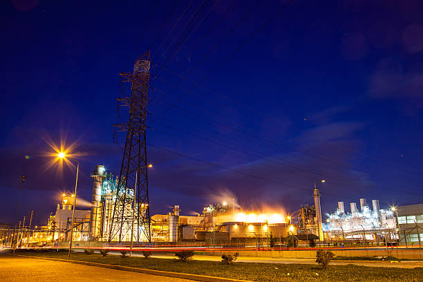 istock Twilight photo of power plant 164910331