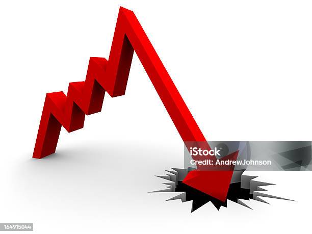 Recessão - Fotografias de stock e mais imagens de Analisar - Analisar, Bear Market (expressão inglesa), Branco