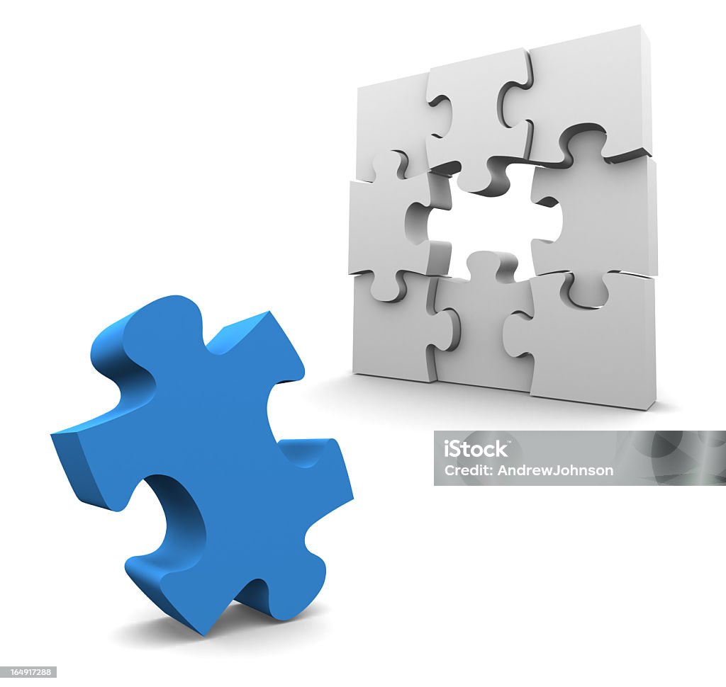 Jigsaw Puzzle Part Of Stock Photo
