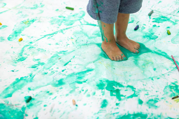 istock Watercolors are so fun for children 1649179181