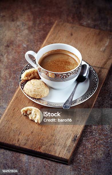 잔의 커피 비스코티류 0명에 대한 스톡 사진 및 기타 이미지 - 0명, 갈색, 달콤한 음식