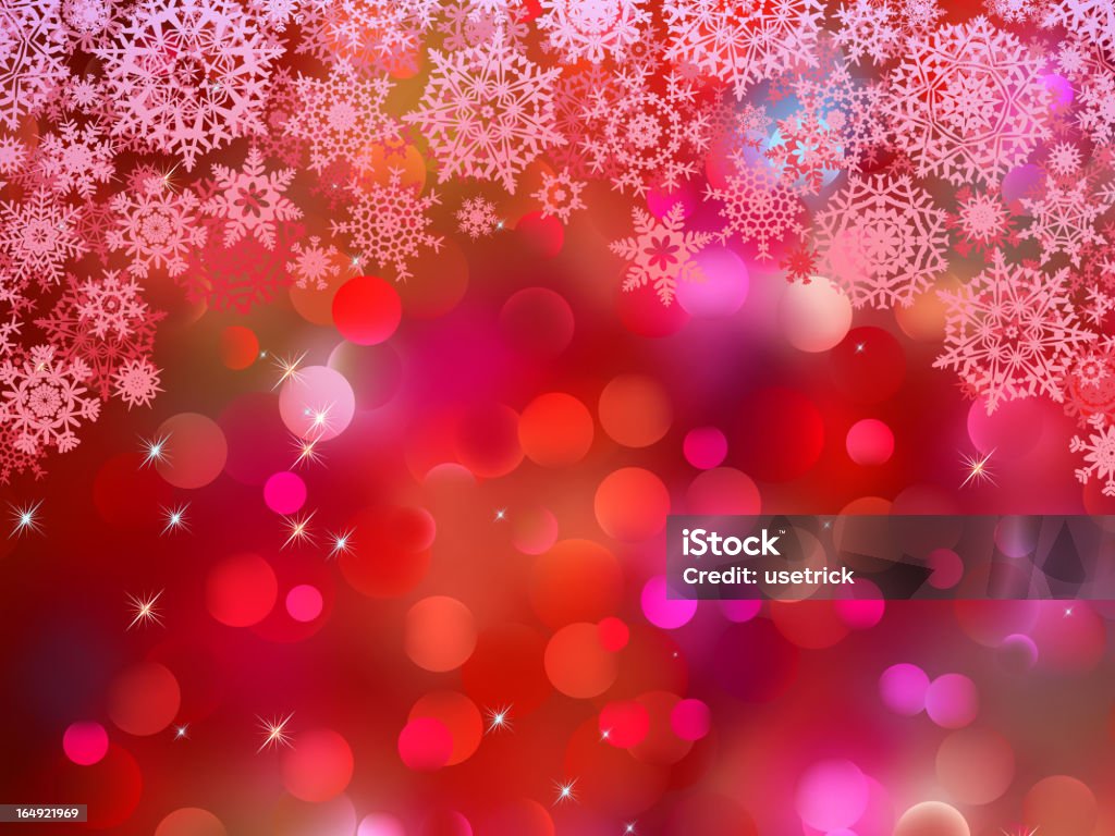 Fondo púrpura con snowflakes.  EPS 8 - arte vectorial de Abstracto libre de derechos