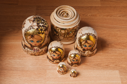 Russian matryoshka dolls