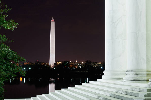 istock Washington Monument from Jefferson Memorial 164923592