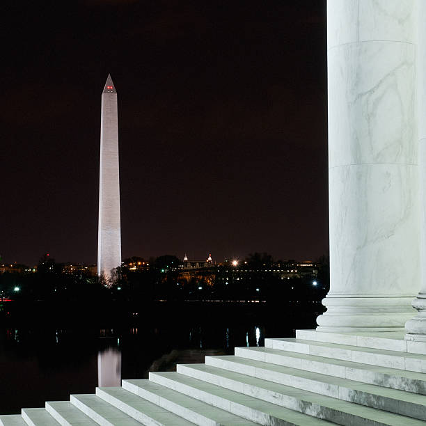 istock Washington Monument from Jefferson Memorial 164923593