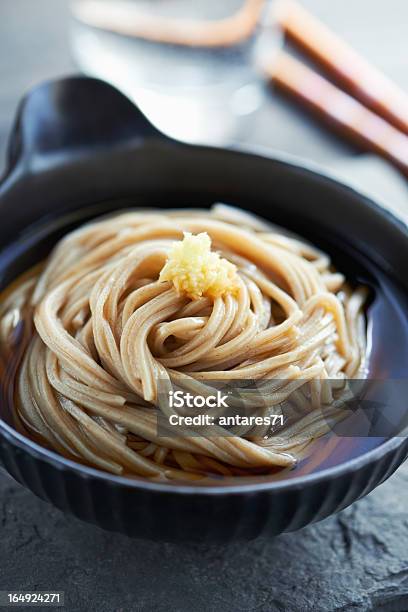 Foto de Japonês Soba Noodles e mais fotos de stock de Fagópiro - Fagópiro, Macarrão de trigo asiático, Soba