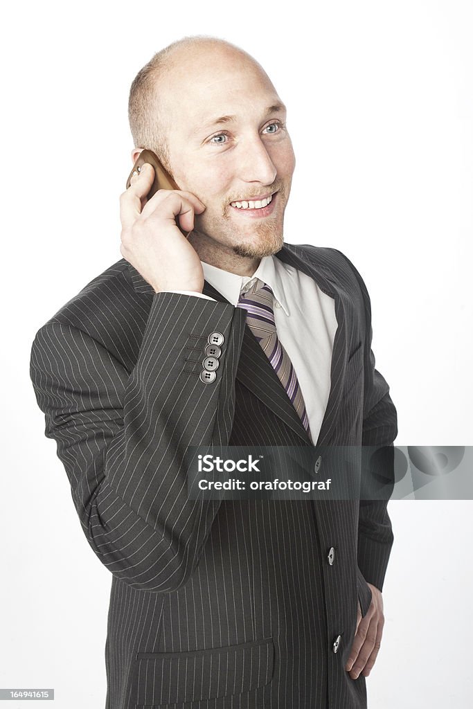 Hablando por teléfono - Foto de stock de Adulto libre de derechos