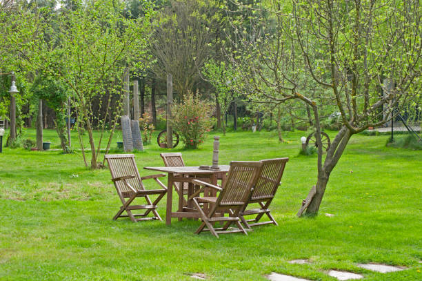 istock Garden furniture 164946034