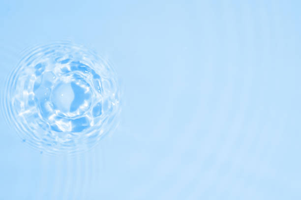istock Abstract transparent water shadow surface texture natural ripple on blue background 1649524786