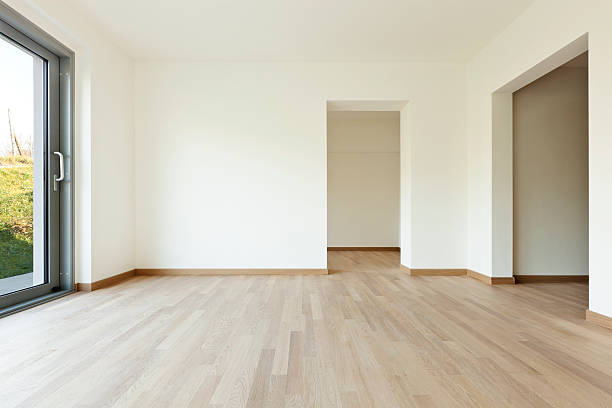 New empty house, room stock photo
