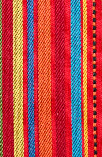 Textile Detail with Latin American Color Pattern