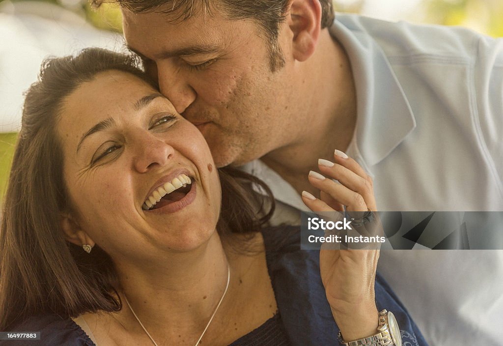 Casal feliz - Royalty-free 40-44 anos Foto de stock