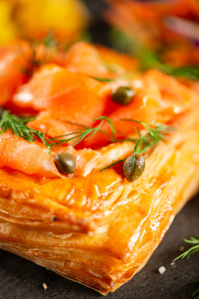 Smoked Salmon Danish Pastry