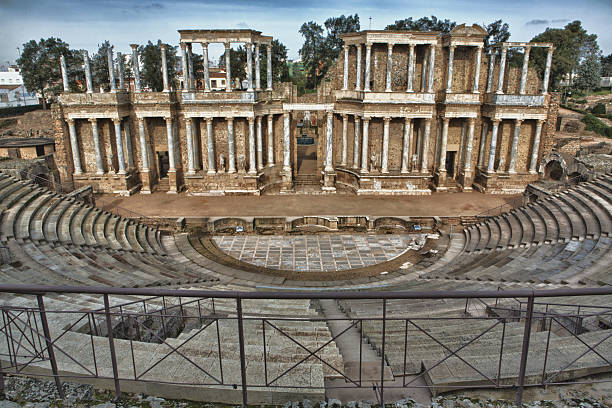 istock Roman Theatre, Merida, Spain 164981309