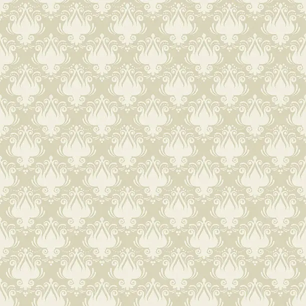 Vector illustration of Seamless wallpaper pattern