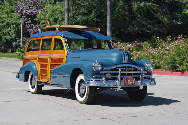 1948 pontiac woodie - woodie zdjęcia i obrazy z banku zdjęć