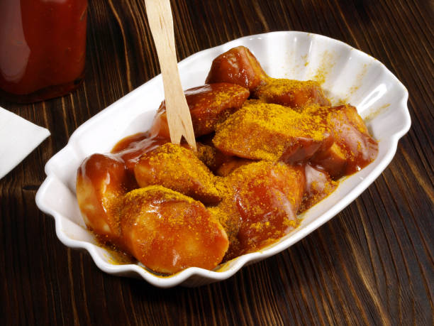 80+ Pommes Currywurst Stock Photos, Pictures &amp; Royalty-Free Images - iStock