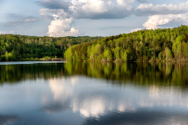 istock Mountain lake water landscape 1650141926