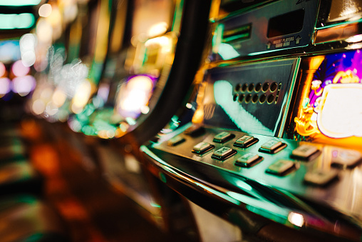 slot machines at the casino