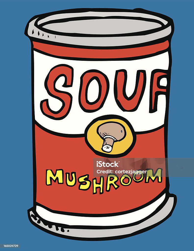 スープ：マッシュルーム（イラストレーション） - スープのロイヤリティフリーベクトルアート