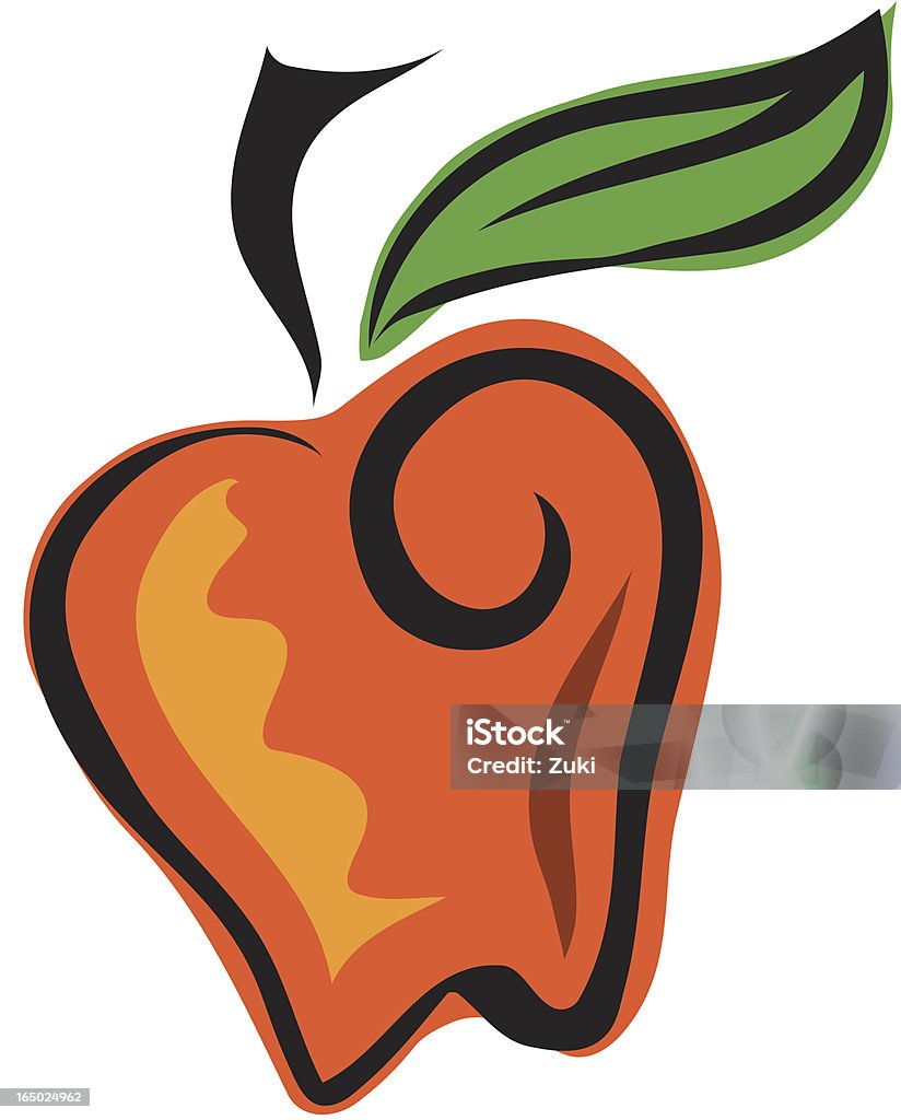 Apple - arte vectorial de Comida sana libre de derechos
