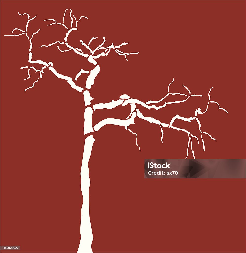 Hanging árbol (Vector - arte vectorial de Asia libre de derechos