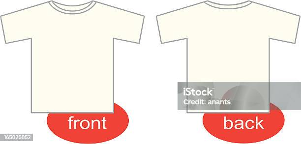 Vector Blank Tshirt2 Stock Illustration - Download Image Now - Adult, Artificial, Beauty In Nature