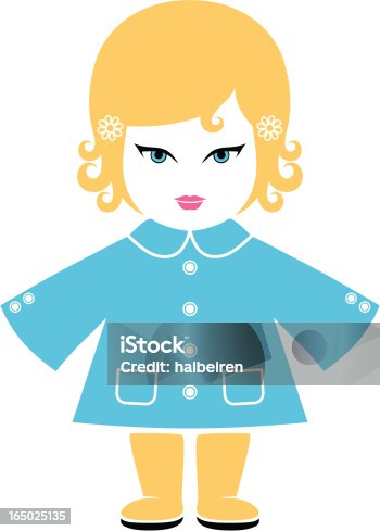 istock Blonde Caucasian Doll 165025135