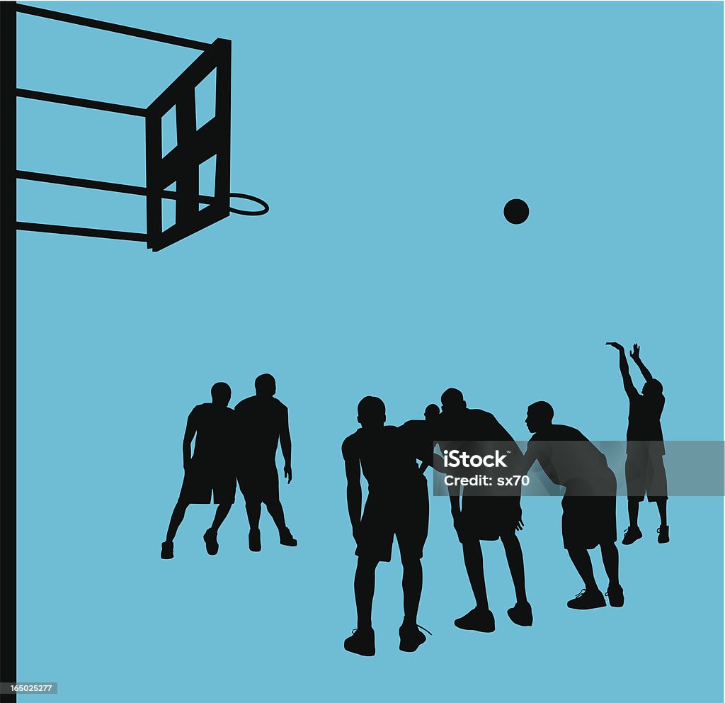 Hoop Dreams (Vektor - Lizenzfrei Basketball Vektorgrafik