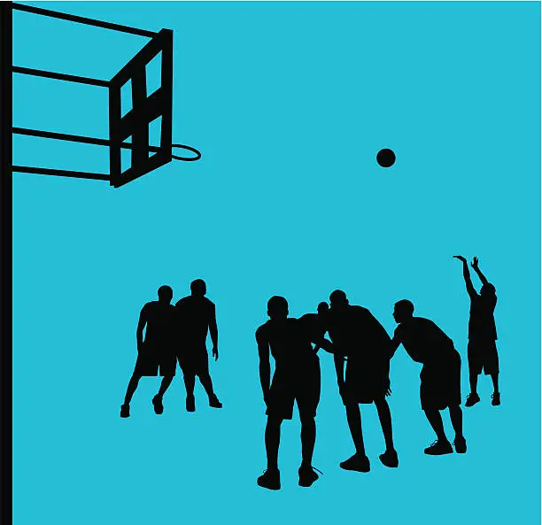 Vector illustration of Hoop Dreams   ( Vector )