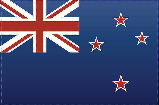 ニュージーランド国旗(ベクトル - stitchflag点のイラスト素材／クリップアート素材／マンガ素材／アイコン素材