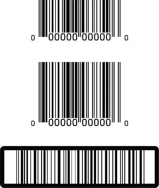 Vector illustration of UPC and Barcodes