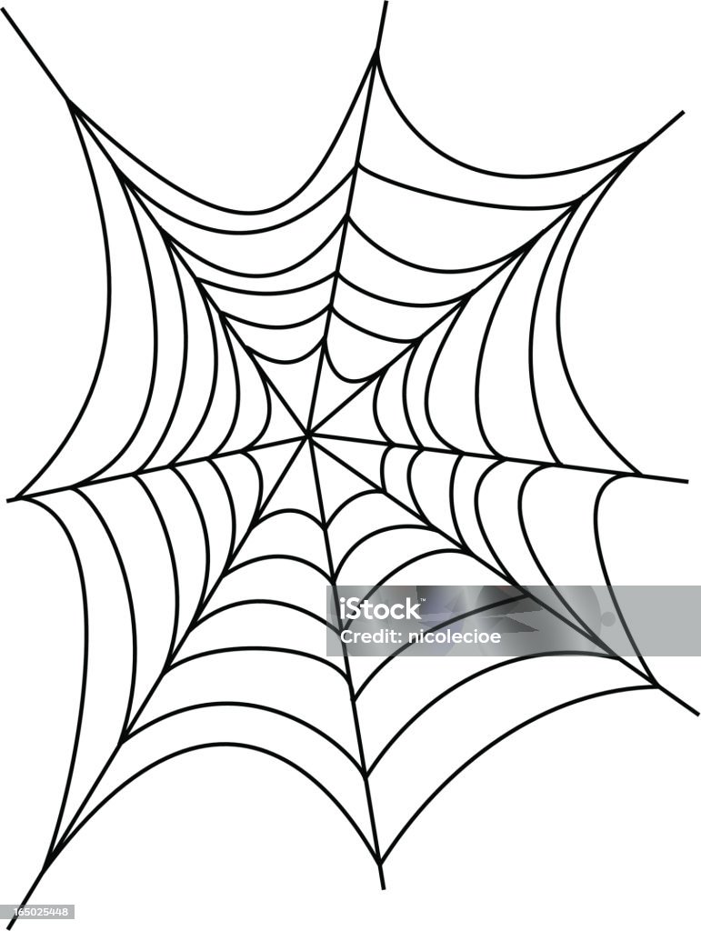 Cobweb - arte vectorial de Telaraña libre de derechos