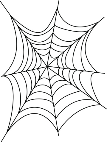 A spiderweb. Includes EPS and Adobe Illustrator files.