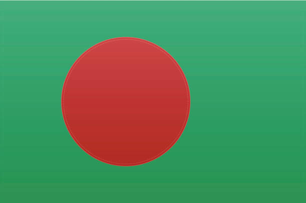 illustrations, cliparts, dessins animés et icônes de drapeau bangladesh (vecteur - stitchflag