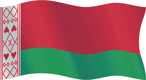 Belarus Flag vector art illustration