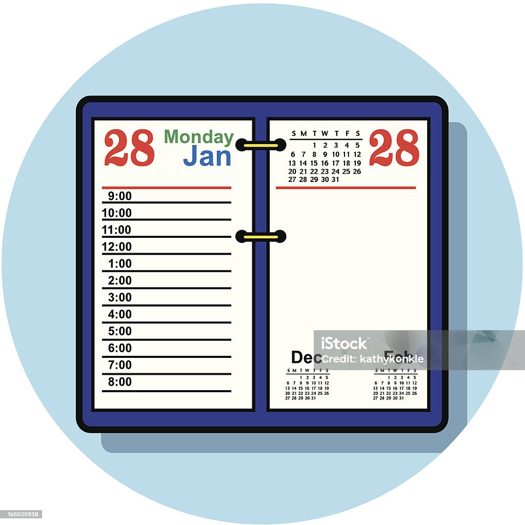 Стол Значок «calendar» (Календарь - Векторная графика Ежедневные дела роялти-фри