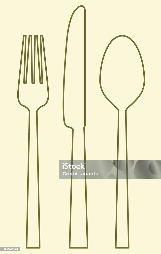 ベクトル-fork_knife_spoon - イラストレーションのロイヤリティフリーベクトルアート
