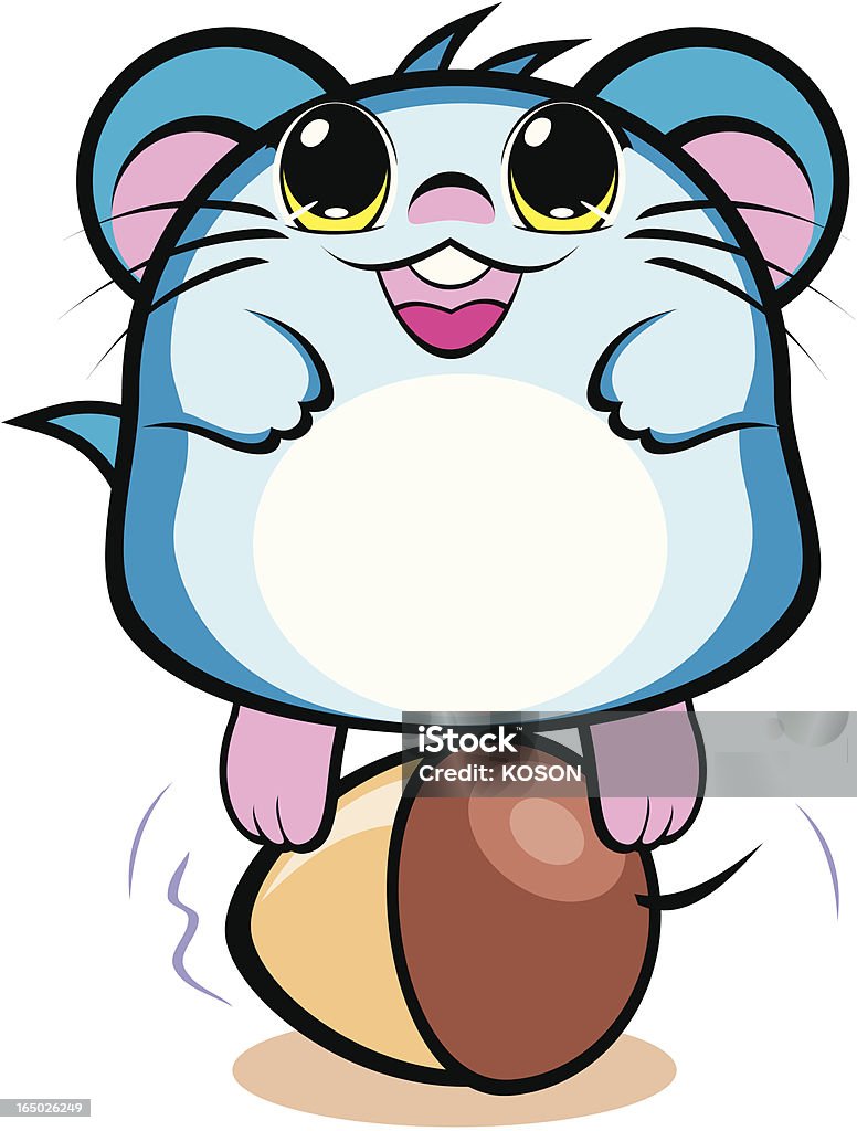 Hamster Cartoon Design. Hamster stock vector