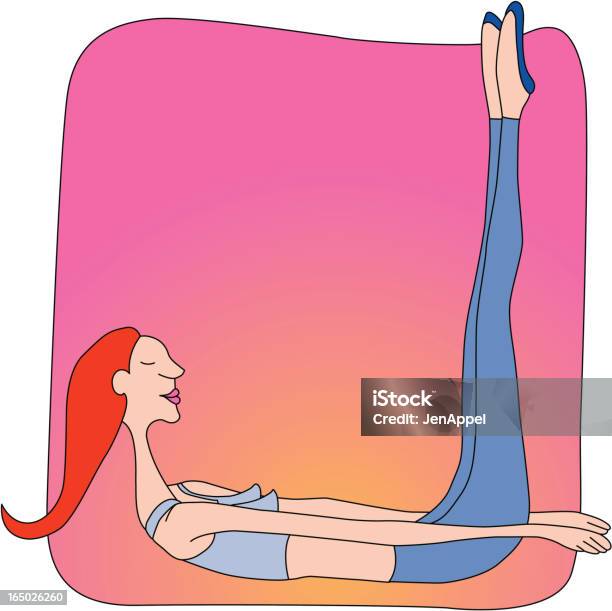 Pilates De Cent Vecteurs libres de droits et plus d'images vectorielles de Méthode Pilates - Méthode Pilates, Activité de loisirs, Adulte